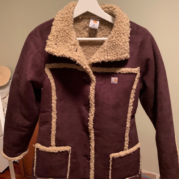 Women’s Carhartt Suede Coat - Picture 8 of 11